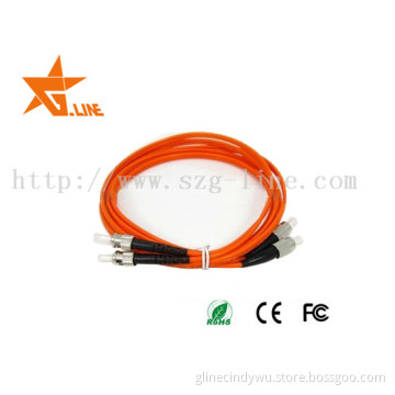 SC/ST singlemode simplex 9/125 Waterproof  Tensile Strength fiber optic patch cord
